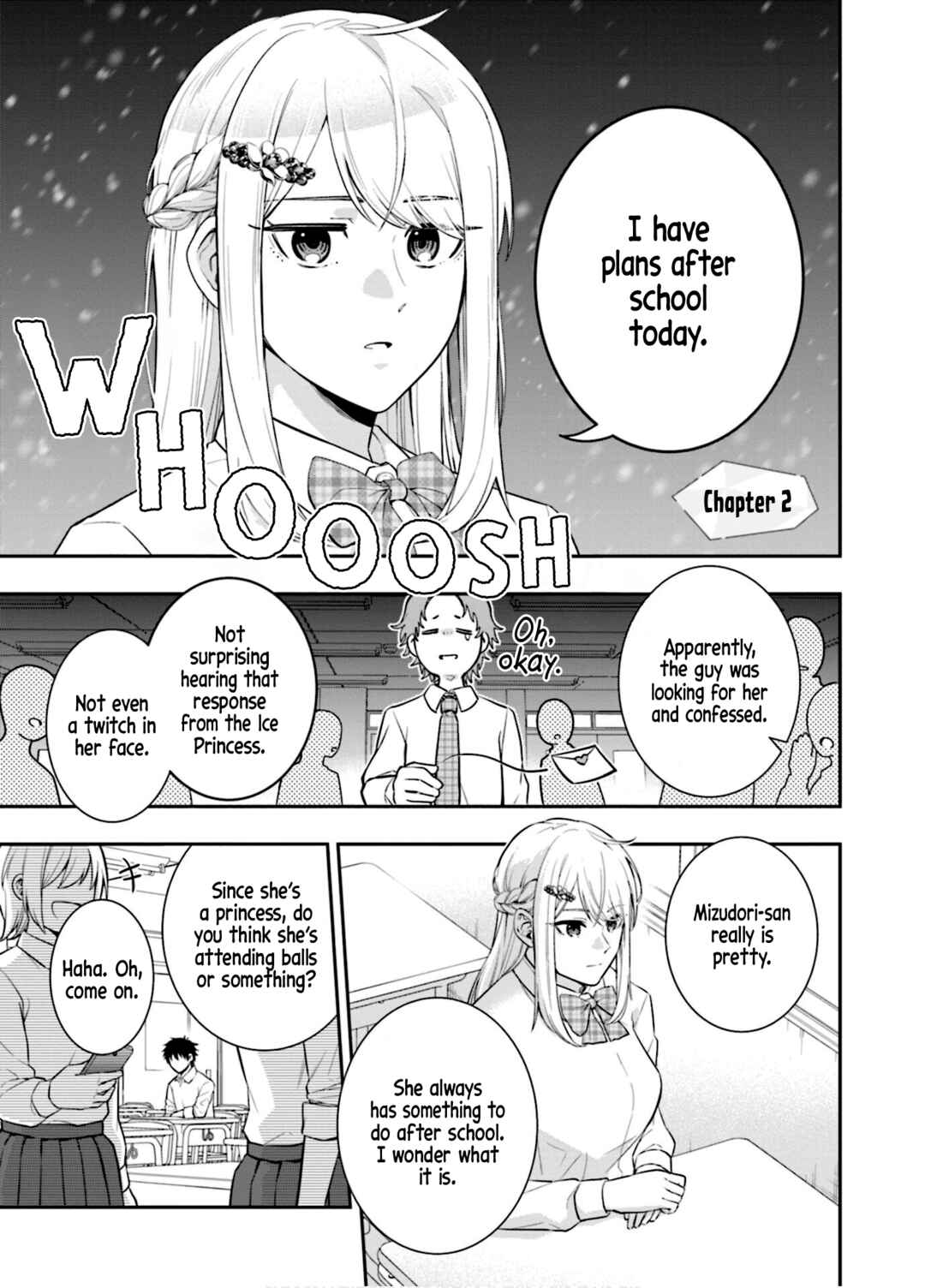 Page 1 Chapter 2 Koori no Hime wa Chiisana Hidamari de Tokasaretai