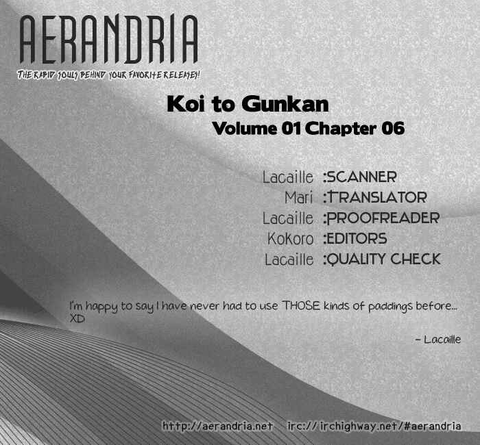Page 30 Chapter 6 Koi to Gunkan