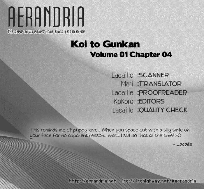 Page 25 Chapter 4 Koi to Gunkan
