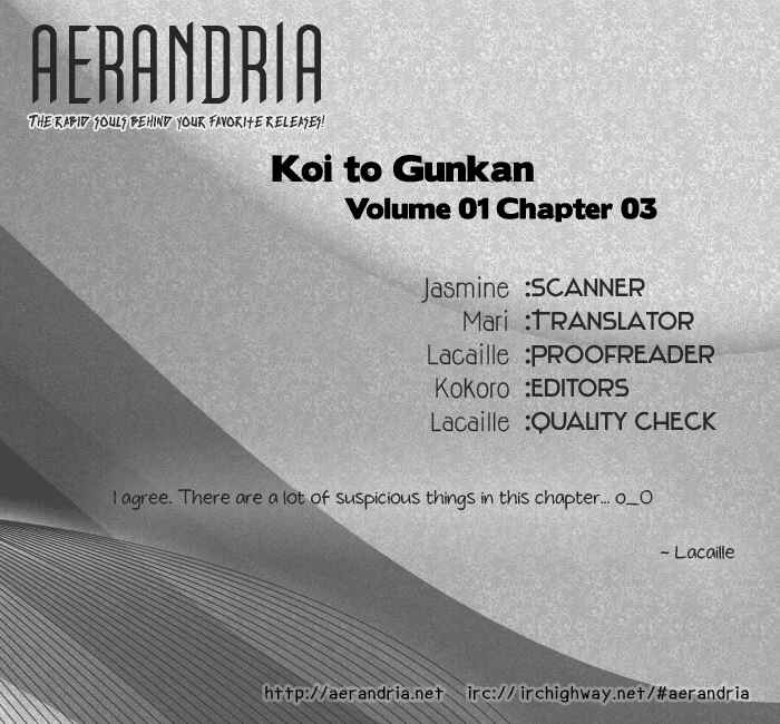 Page 25 Chapter 3 Koi to Gunkan