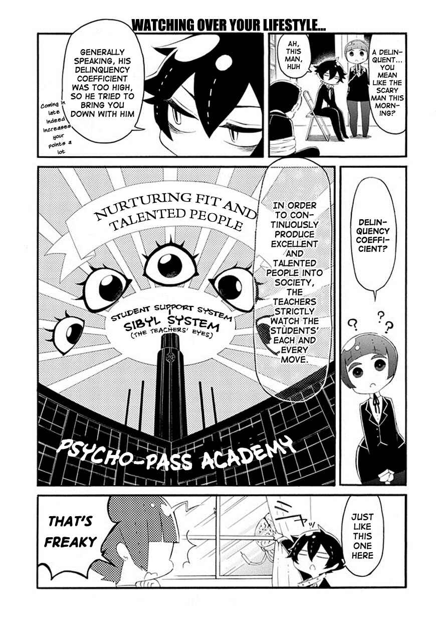 Page 11 Chapter 1 Gakuen Psycho-Pass