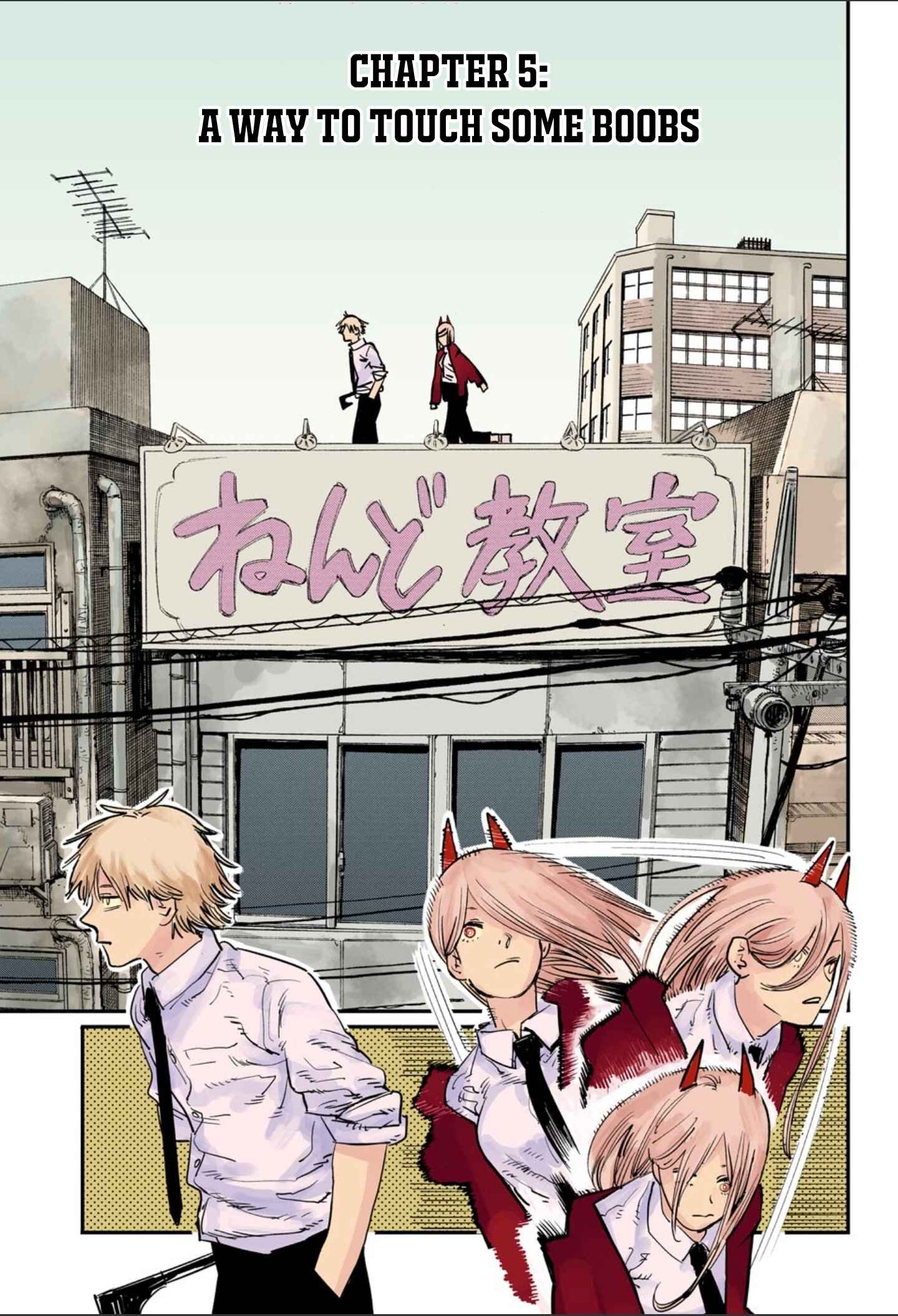 Page 1 Chapter 5 Chainsaw Man (Official Colored)