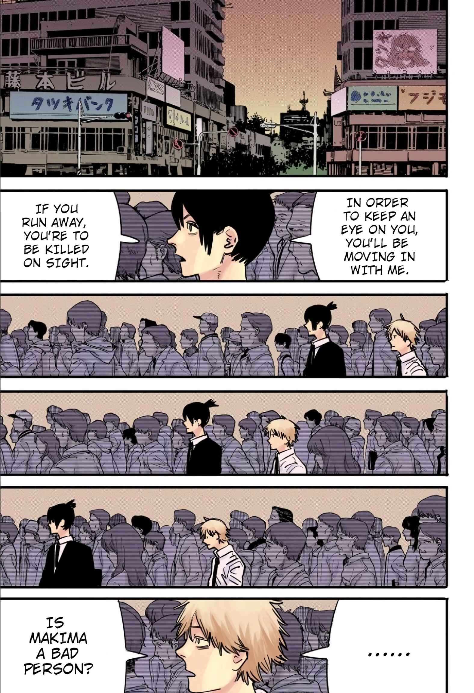 Page 21 Chapter 3 Chainsaw Man (Official Colored)