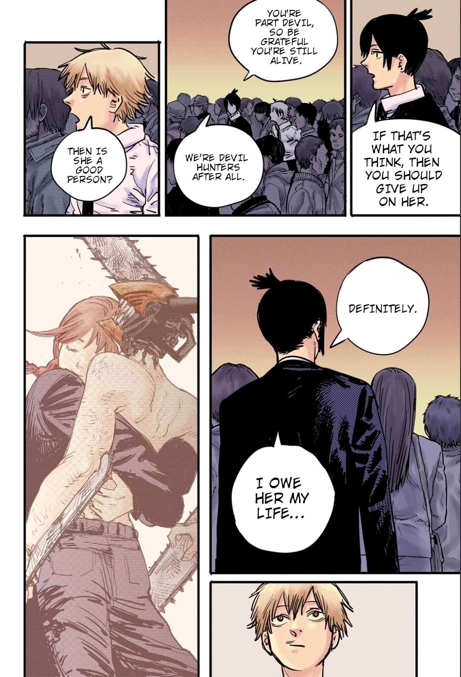 Page 22 Chapter 3 Chainsaw Man (Official Colored)