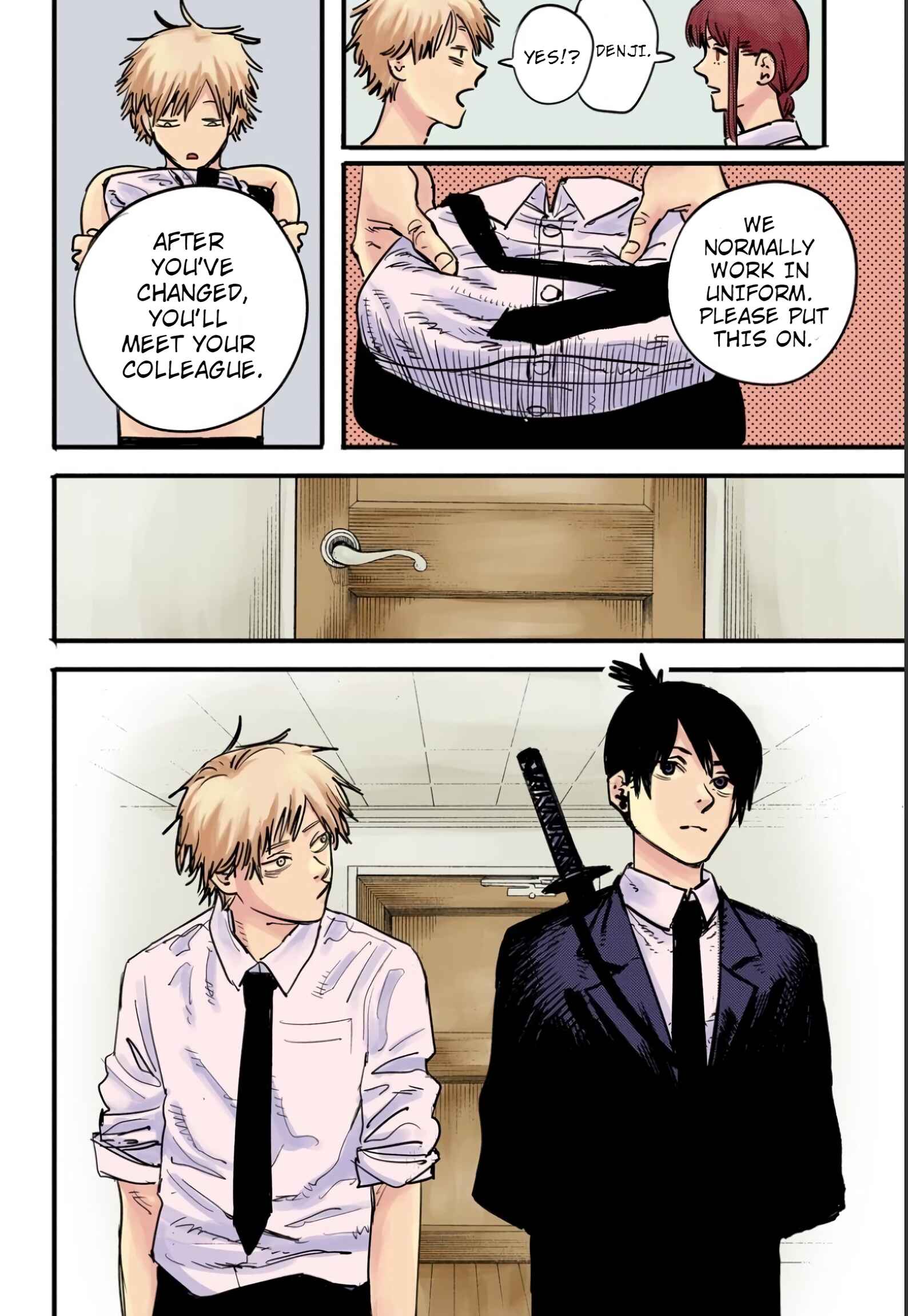 Page 4 Chapter 3 Chainsaw Man (Official Colored)