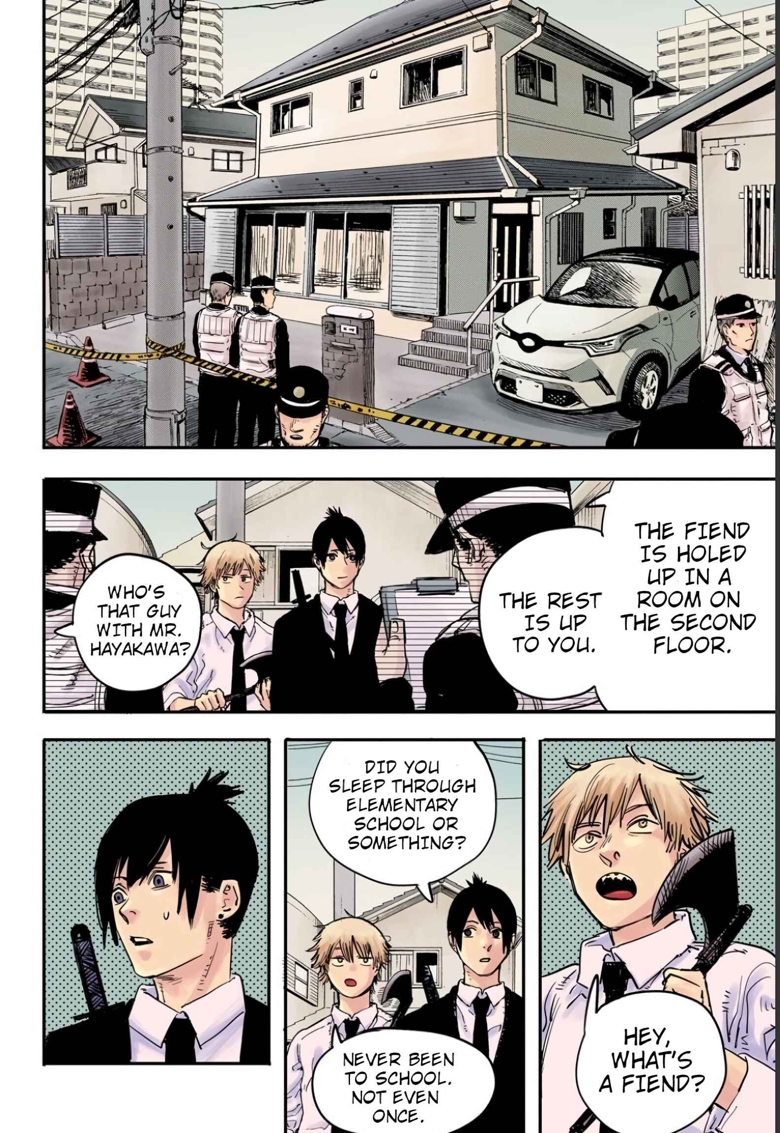Page 4 Chapter 4 Chainsaw Man (Official Colored)