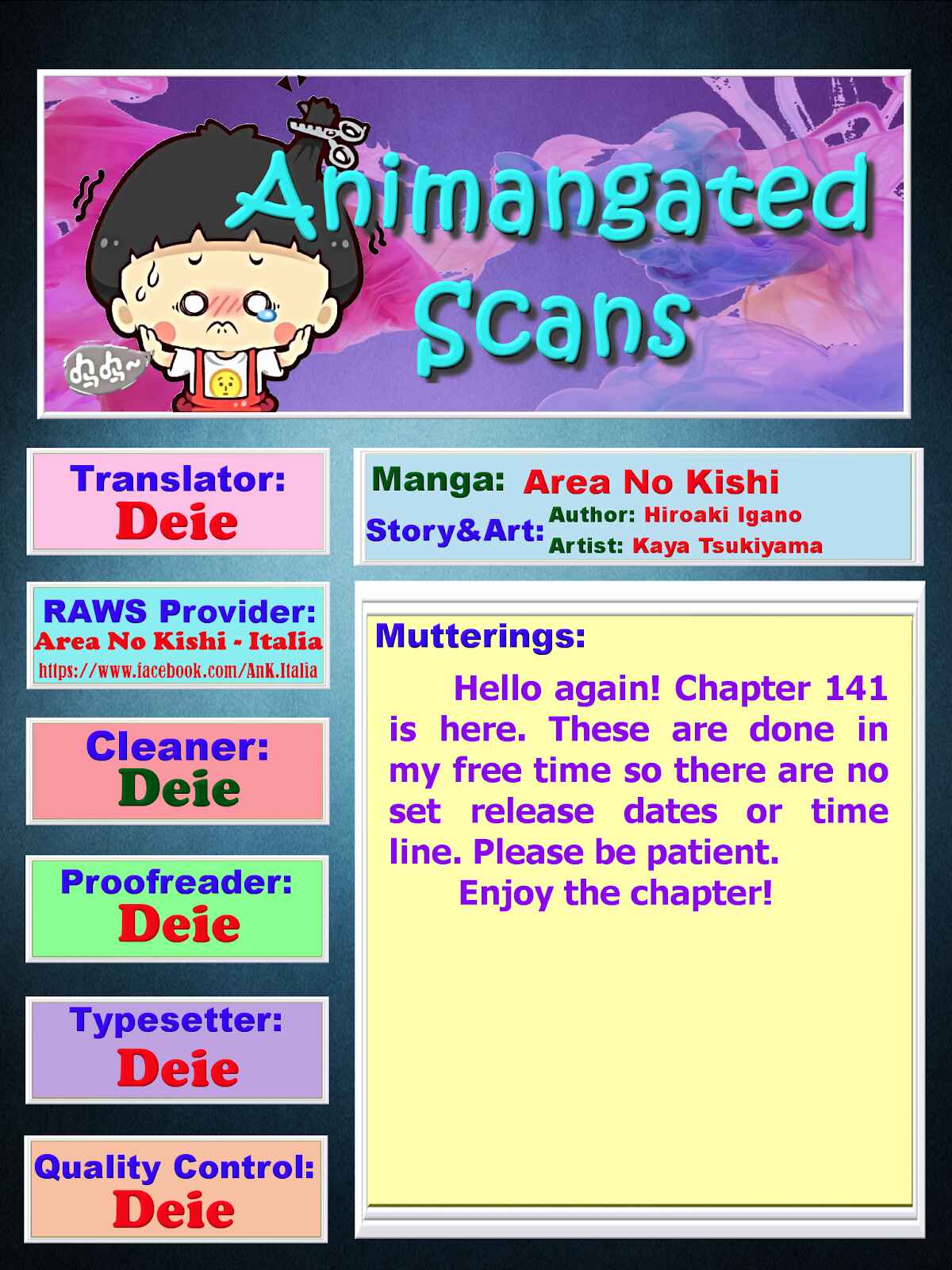 Page 1 Chapter 141 The Knight in the Area