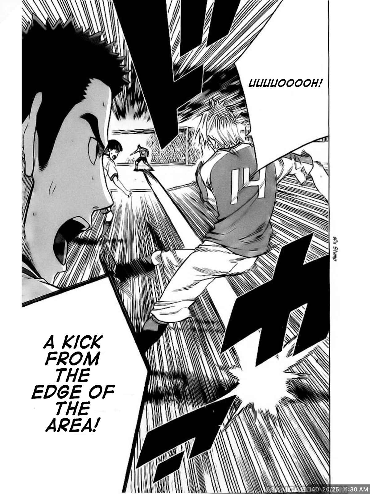 Page 20 Chapter 140 The Knight in the Area