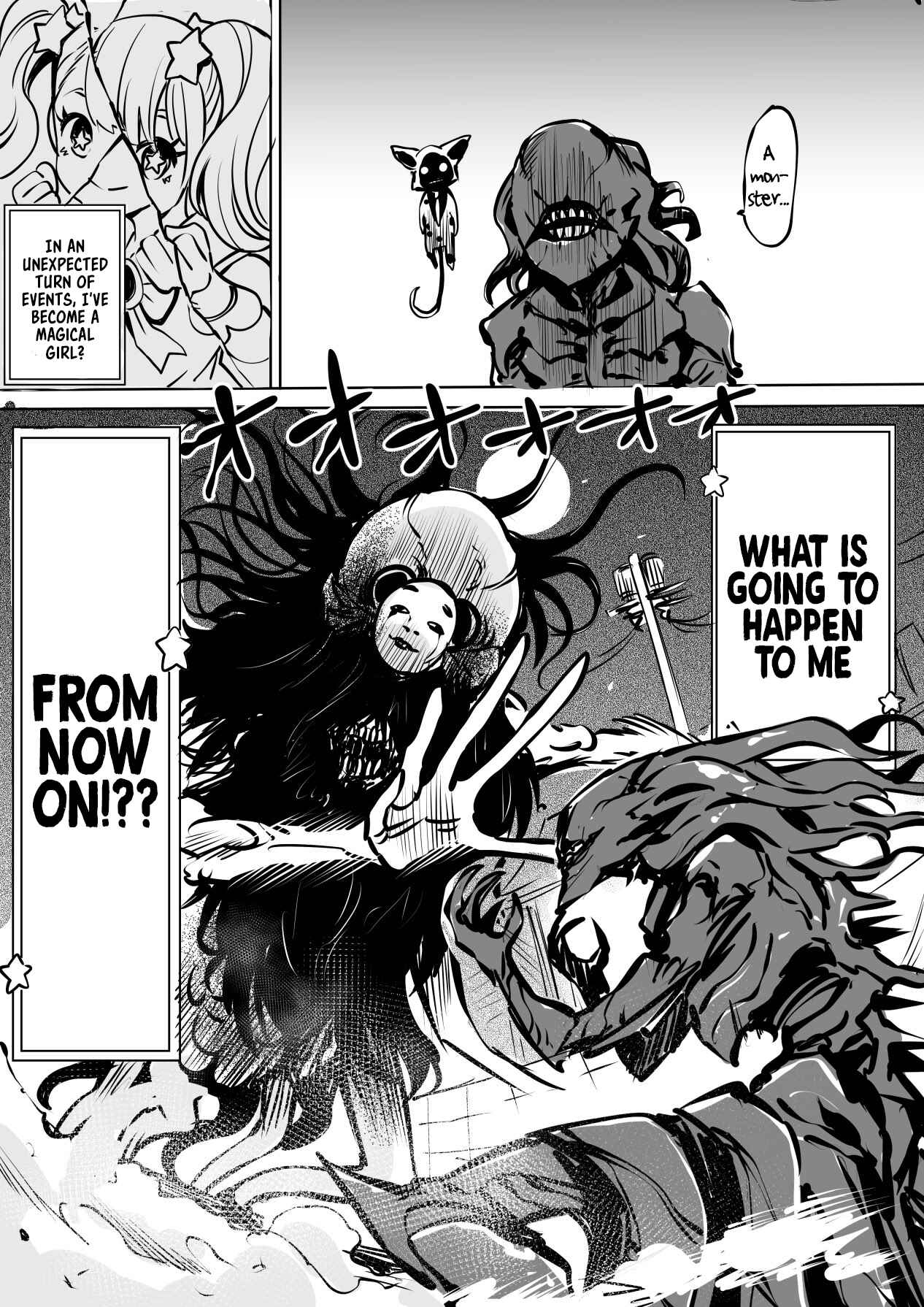 Page 4 Chapter 2 I Drew A Magical Girl Comic ⭐︎