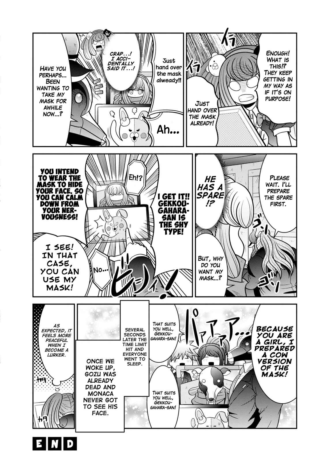 Page 4 Chapter 6 Danganronpa 3: The End of Hopes Peak Academy - Future Arc & Despair Arc Comic Anthology  (Dengeki Comics EX)