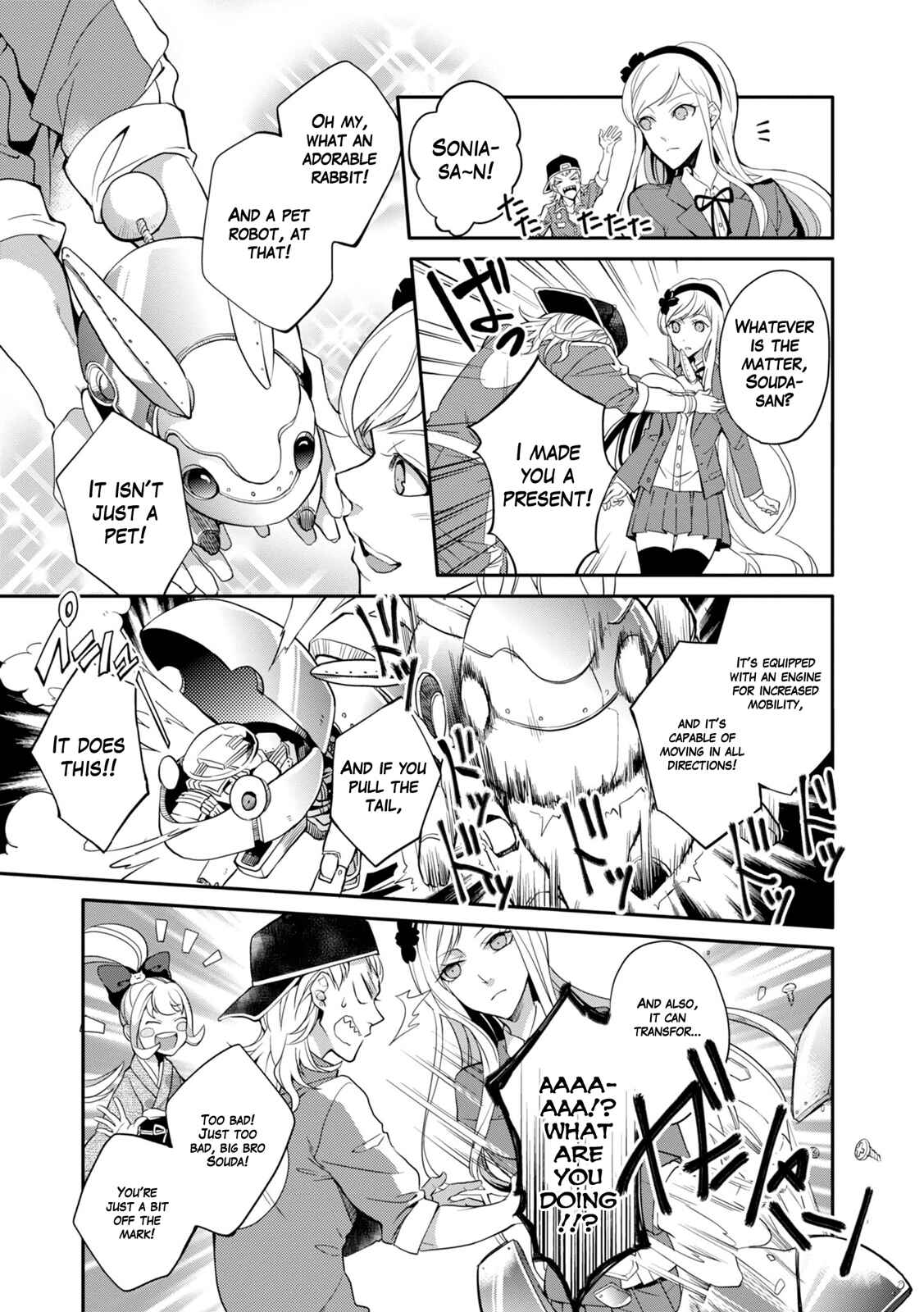 Page 3 Chapter 15 Danganronpa 3: The End of Hopes Peak Academy - Future Arc & Despair Arc Comic Anthology  (Dengeki Comics EX)