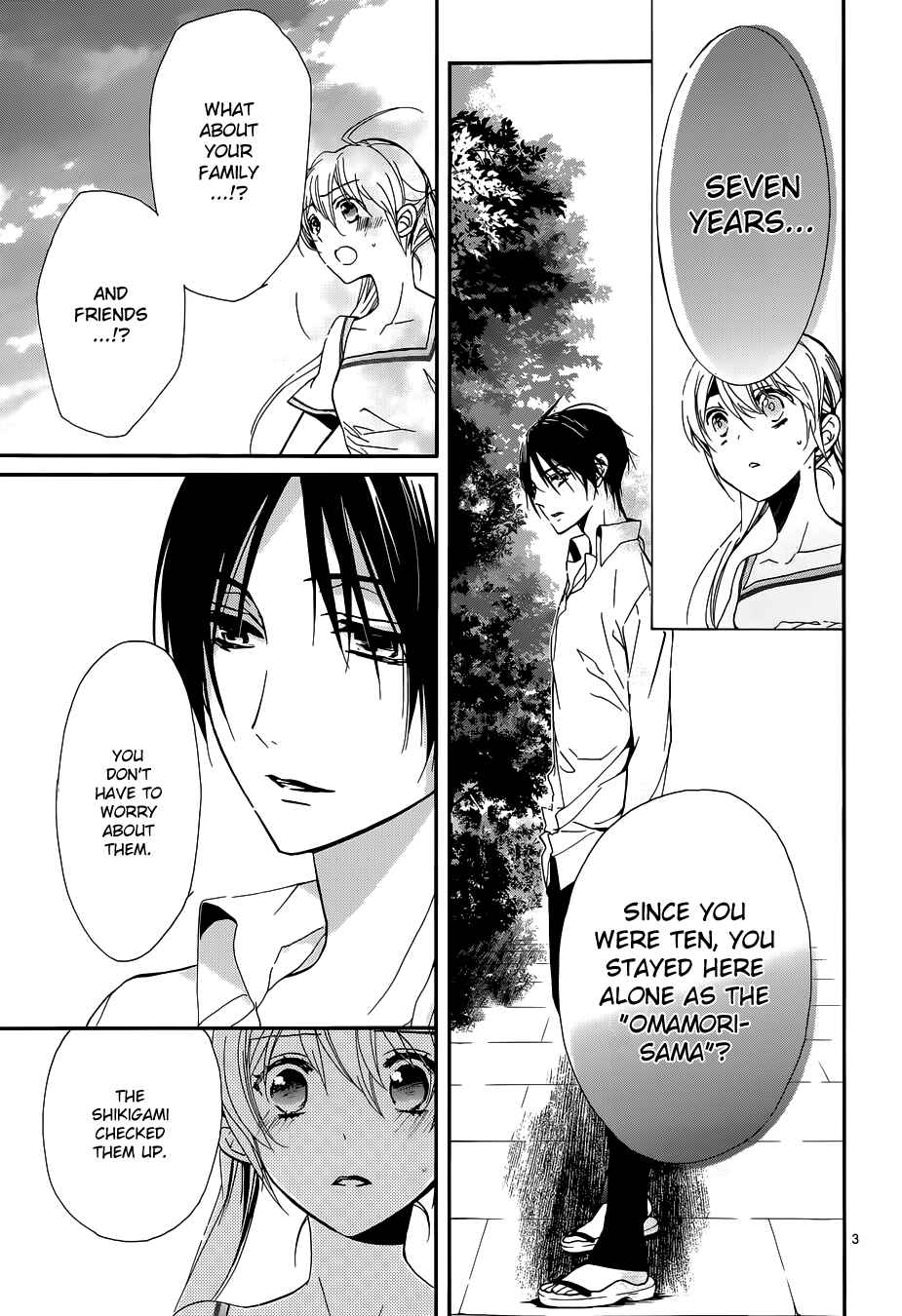 Page 7 Chapter 4 Momochi-san Chi no Ayakashi Ouji