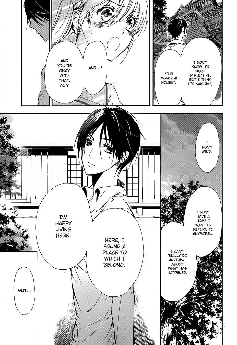 Page 9 Chapter 4 Momochi-san Chi no Ayakashi Ouji