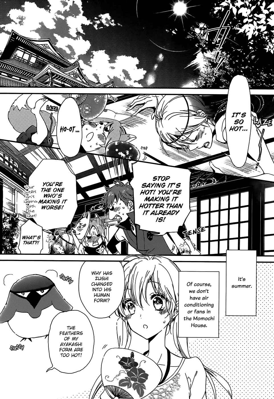 Page 9 Chapter 16 Momochi-san Chi no Ayakashi Ouji