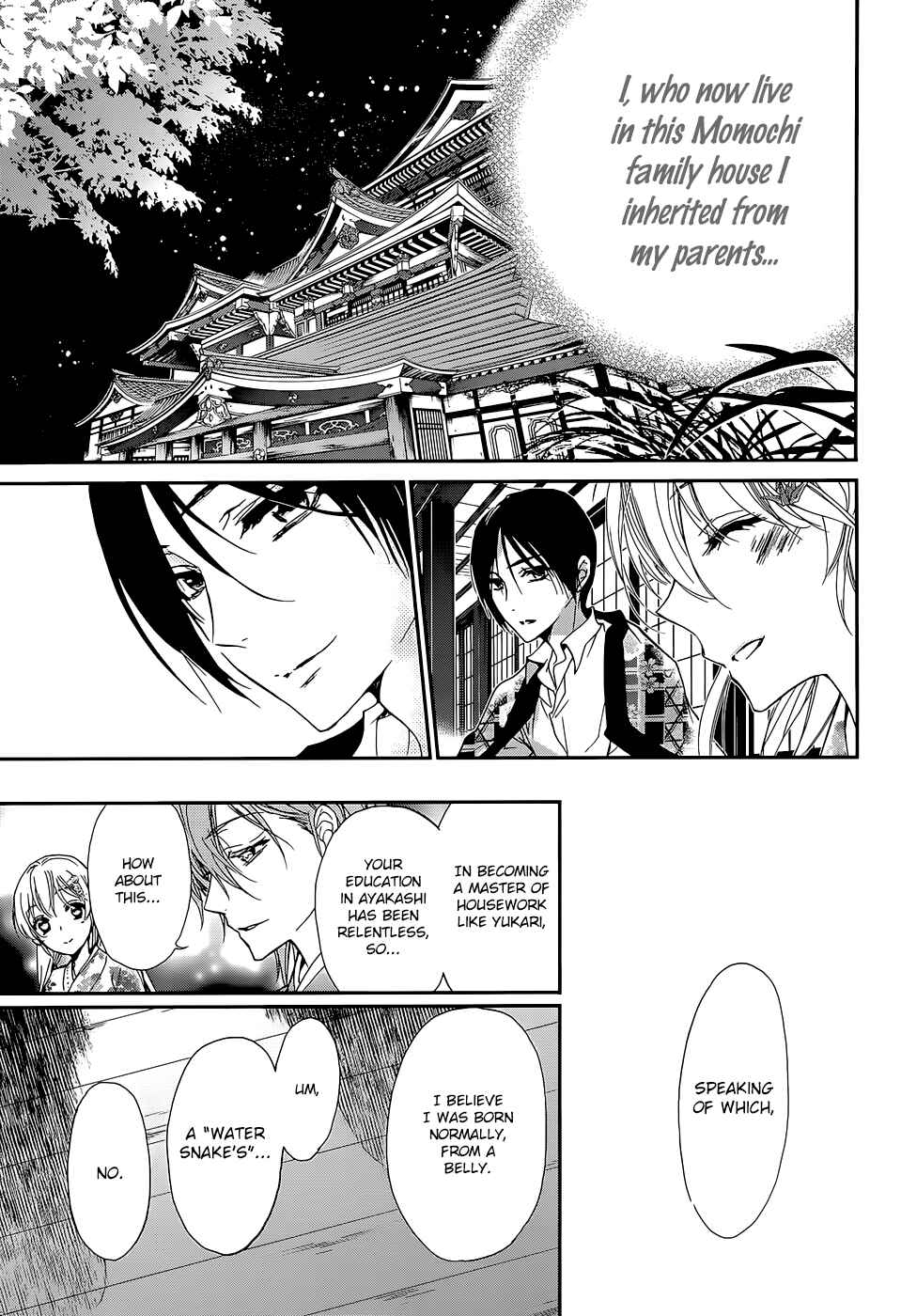 Page 44 Chapter 15 Momochi-san Chi no Ayakashi Ouji