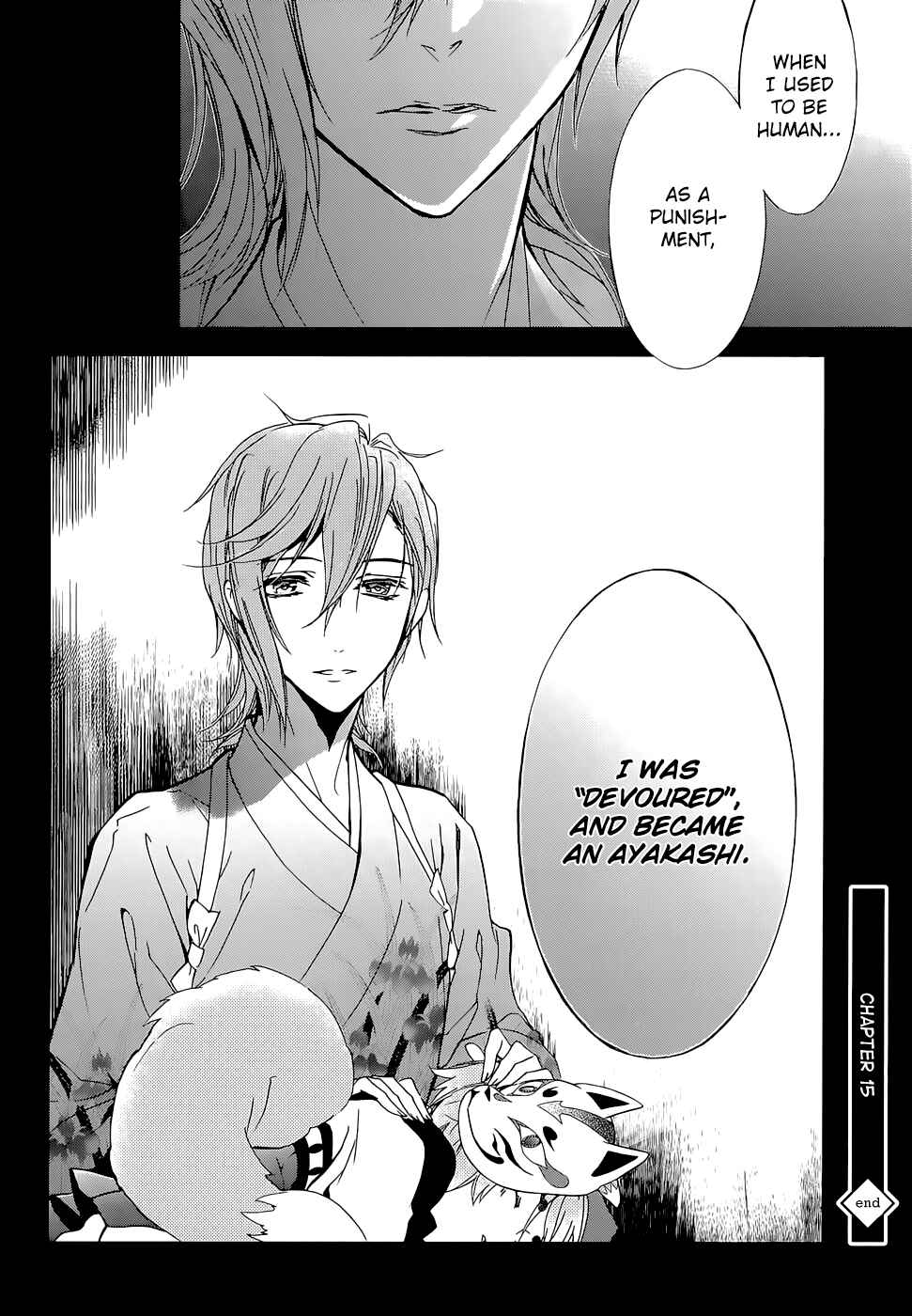 Page 45 Chapter 15 Momochi-san Chi no Ayakashi Ouji