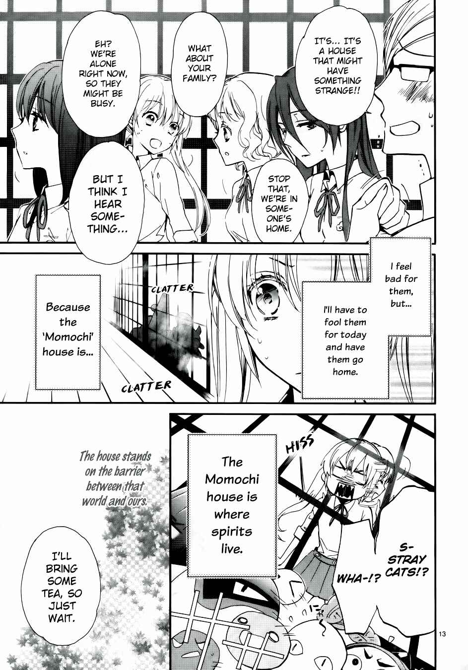 Page 15 Chapter 7 Momochi-san Chi no Ayakashi Ouji