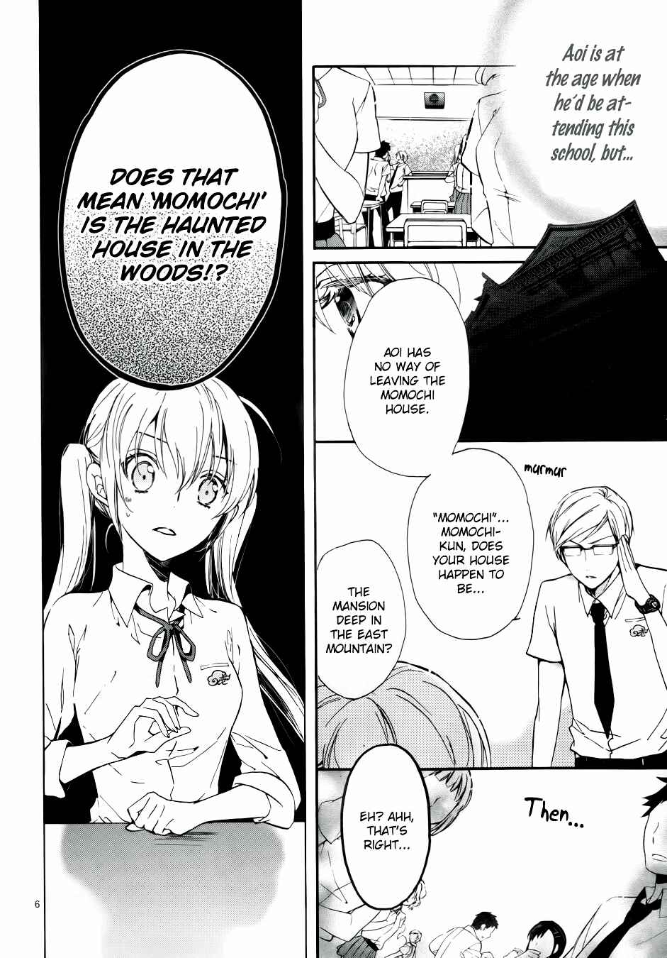Page 8 Chapter 7 Momochi-san Chi no Ayakashi Ouji