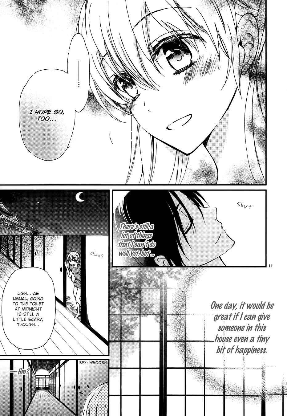 Page 13 Chapter 6 Momochi-san Chi no Ayakashi Ouji