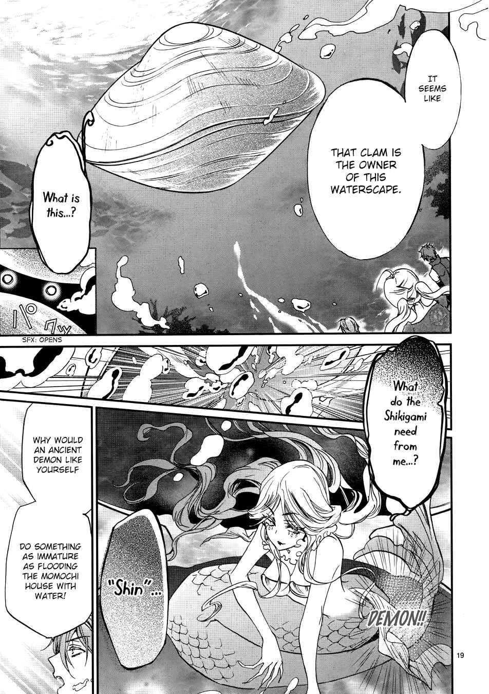 Page 21 Chapter 6 Momochi-san Chi no Ayakashi Ouji
