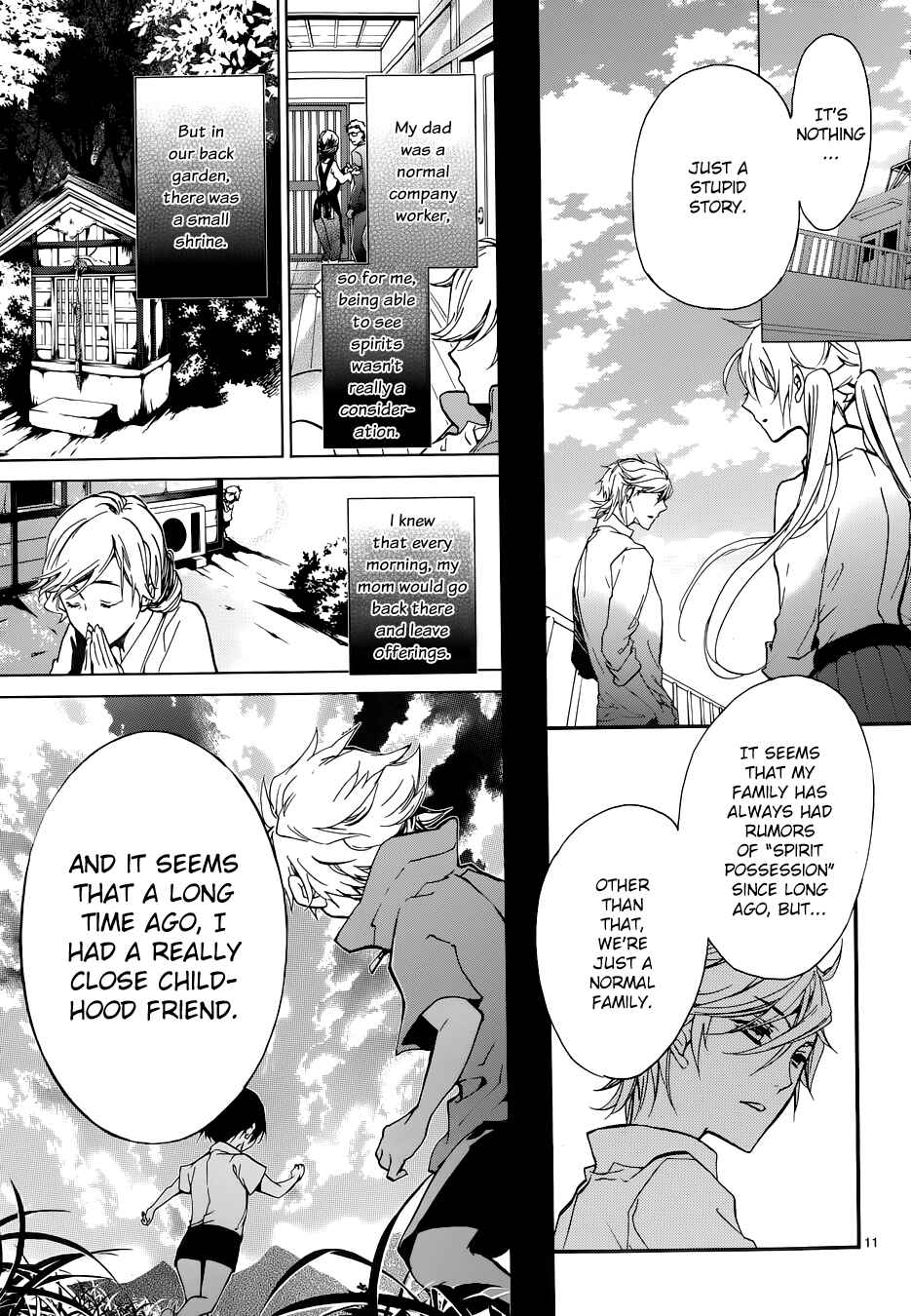 Page 12 Chapter 13 Momochi-san Chi no Ayakashi Ouji