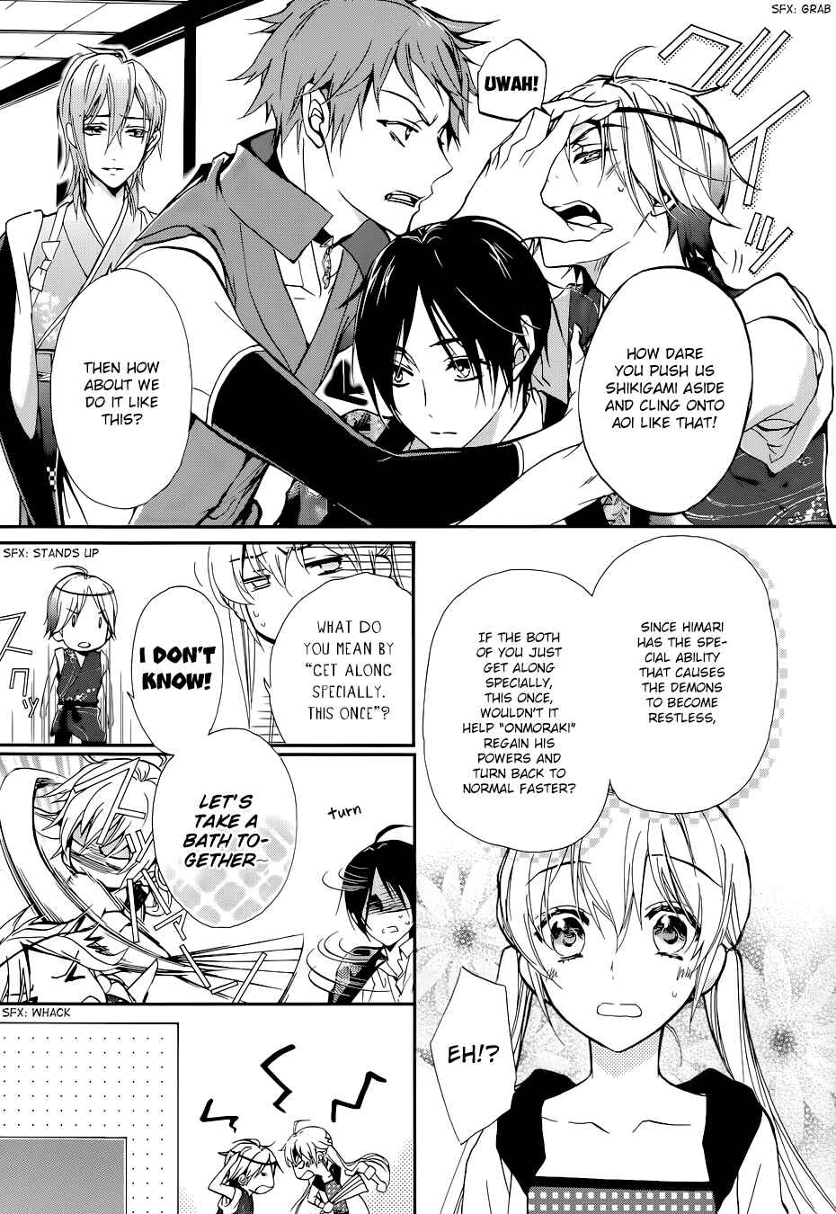Page 10 Chapter 5 Momochi-san Chi no Ayakashi Ouji