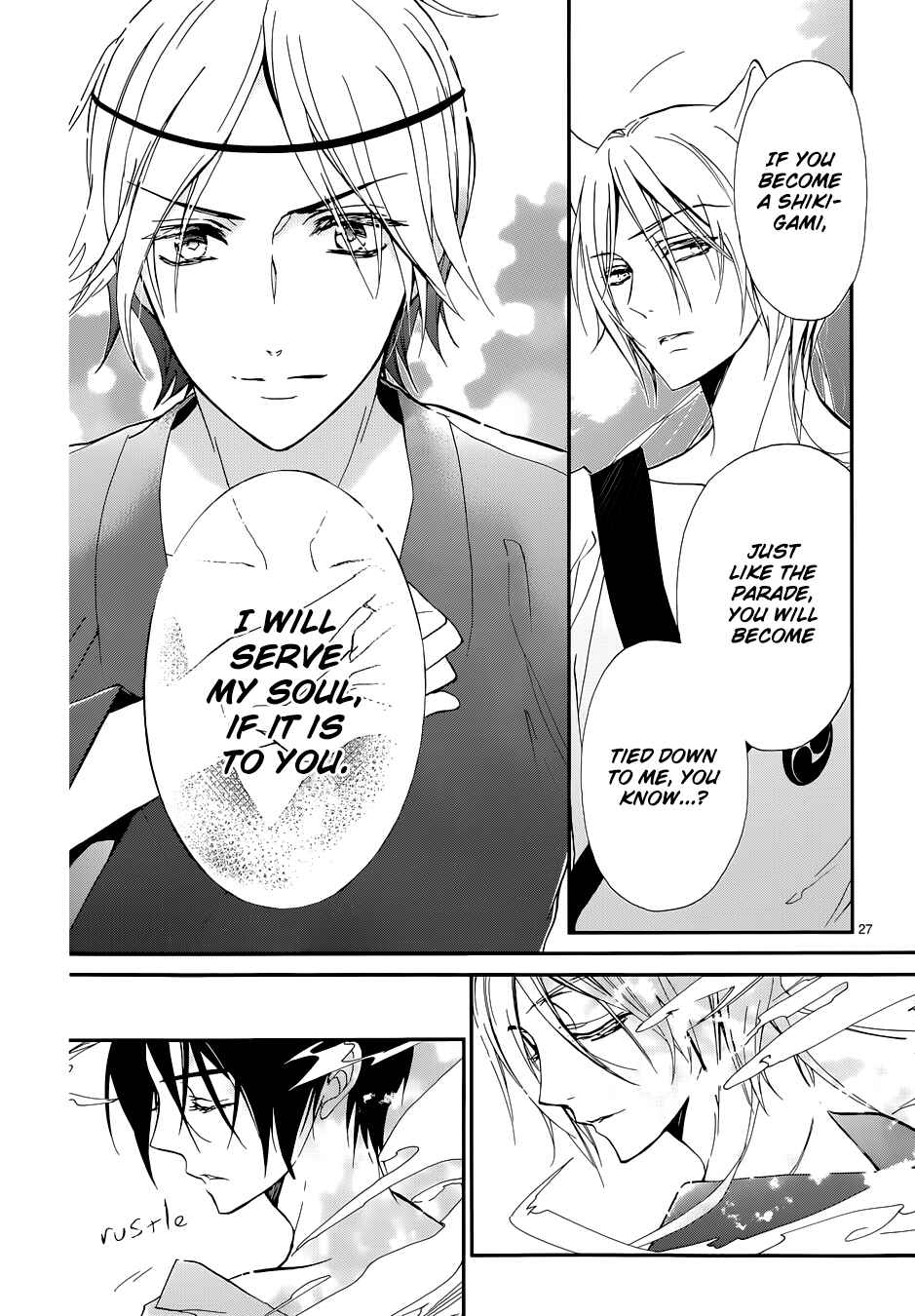 Page 28 Chapter 5 Momochi-san Chi no Ayakashi Ouji