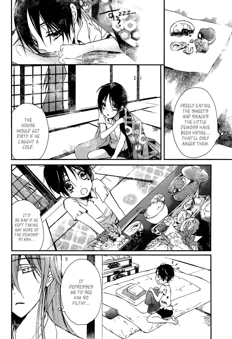 Page 5 Chapter 7.5 Momochi-san Chi no Ayakashi Ouji