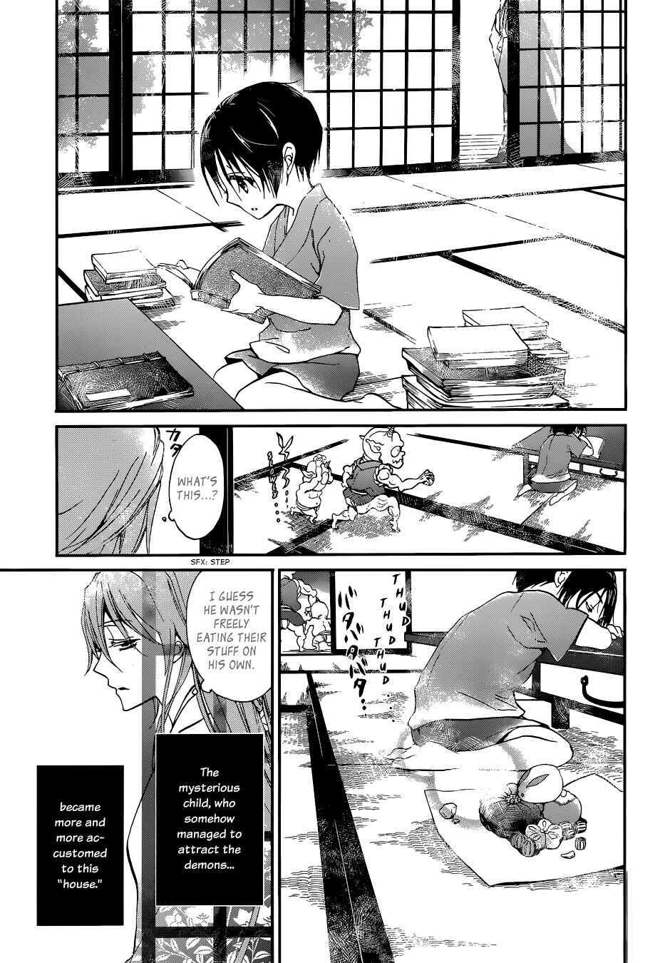Page 6 Chapter 7.5 Momochi-san Chi no Ayakashi Ouji