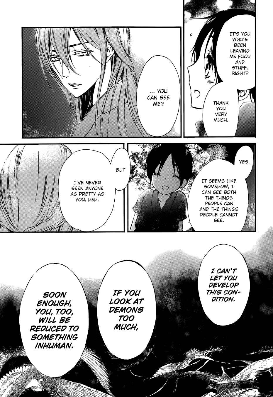Page 8 Chapter 7.5 Momochi-san Chi no Ayakashi Ouji