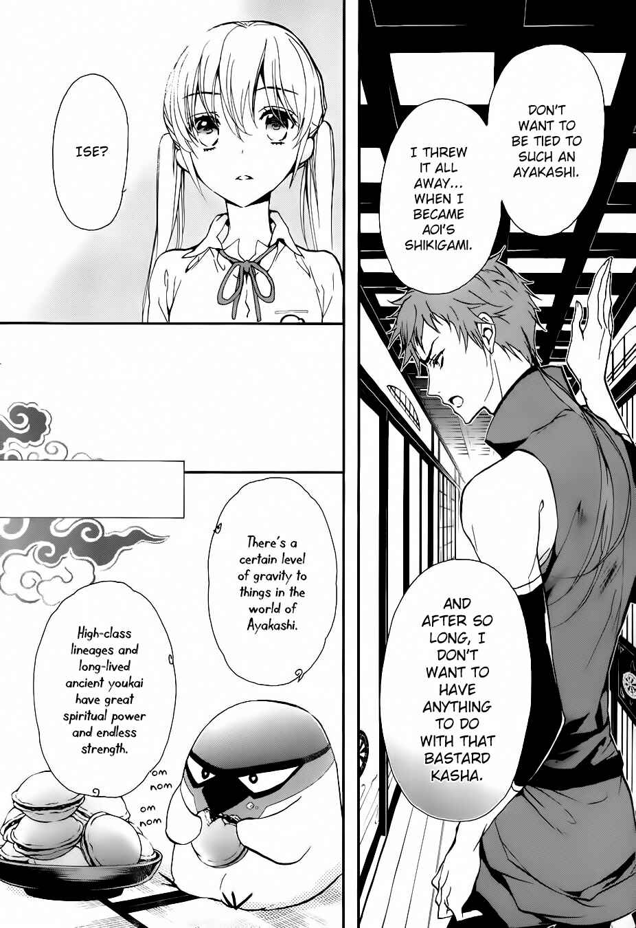Page 16 Chapter 9 Momochi-san Chi no Ayakashi Ouji