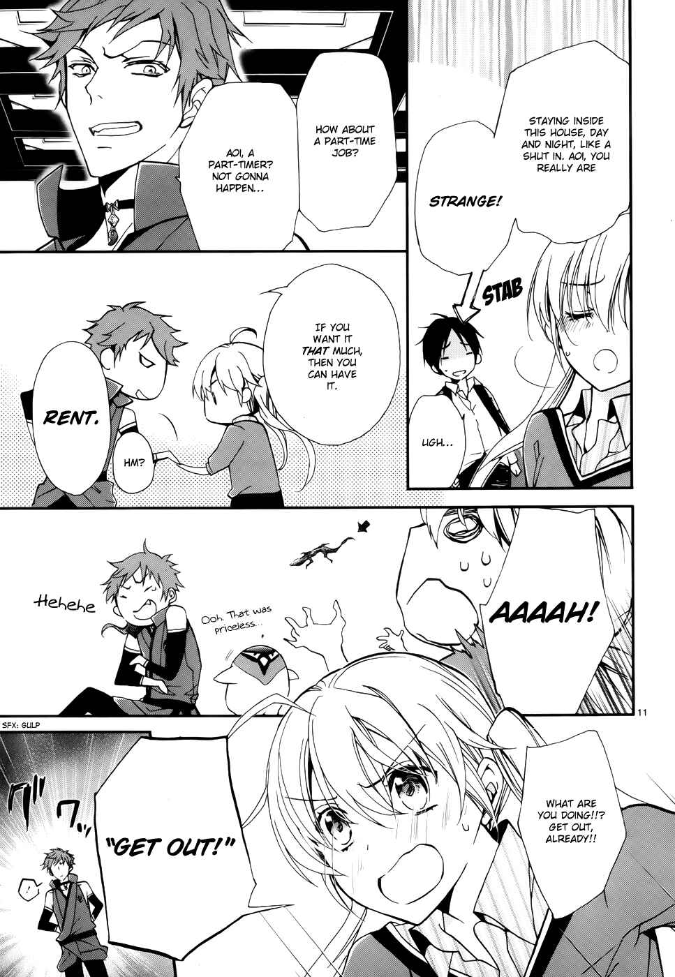 Page 12 Chapter 2 Momochi-san Chi no Ayakashi Ouji
