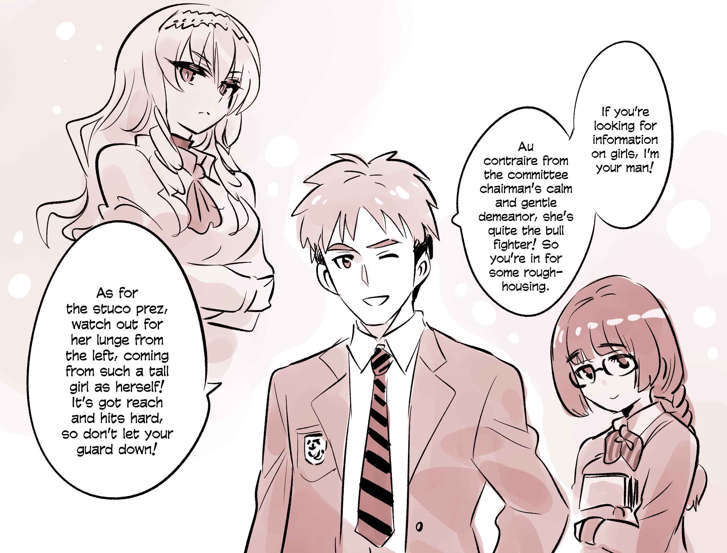 Page 1 Chapter 2 A Romcom Protagonist with Some Moves