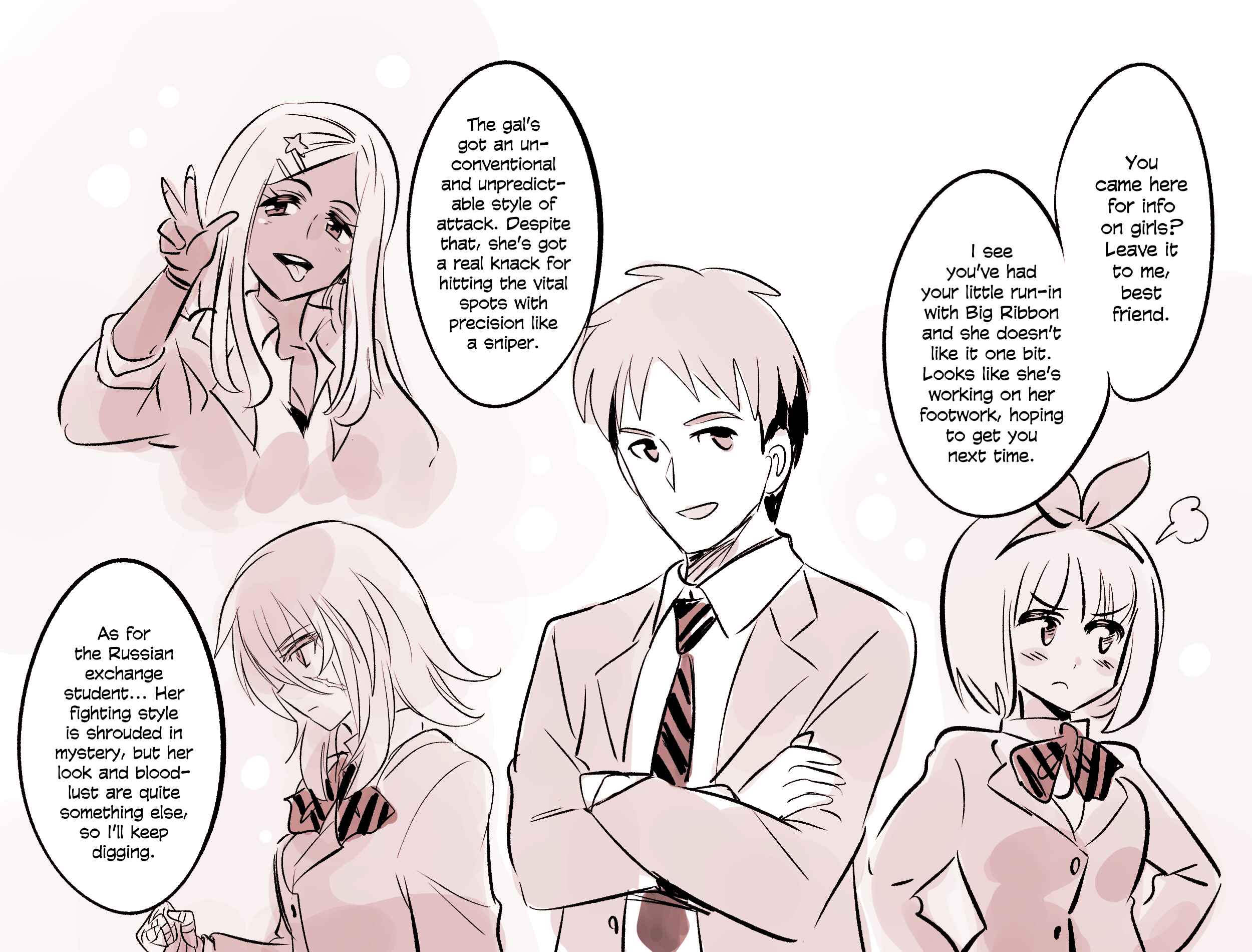 Page 1 Chapter 3 A Romcom Protagonist with Some Moves