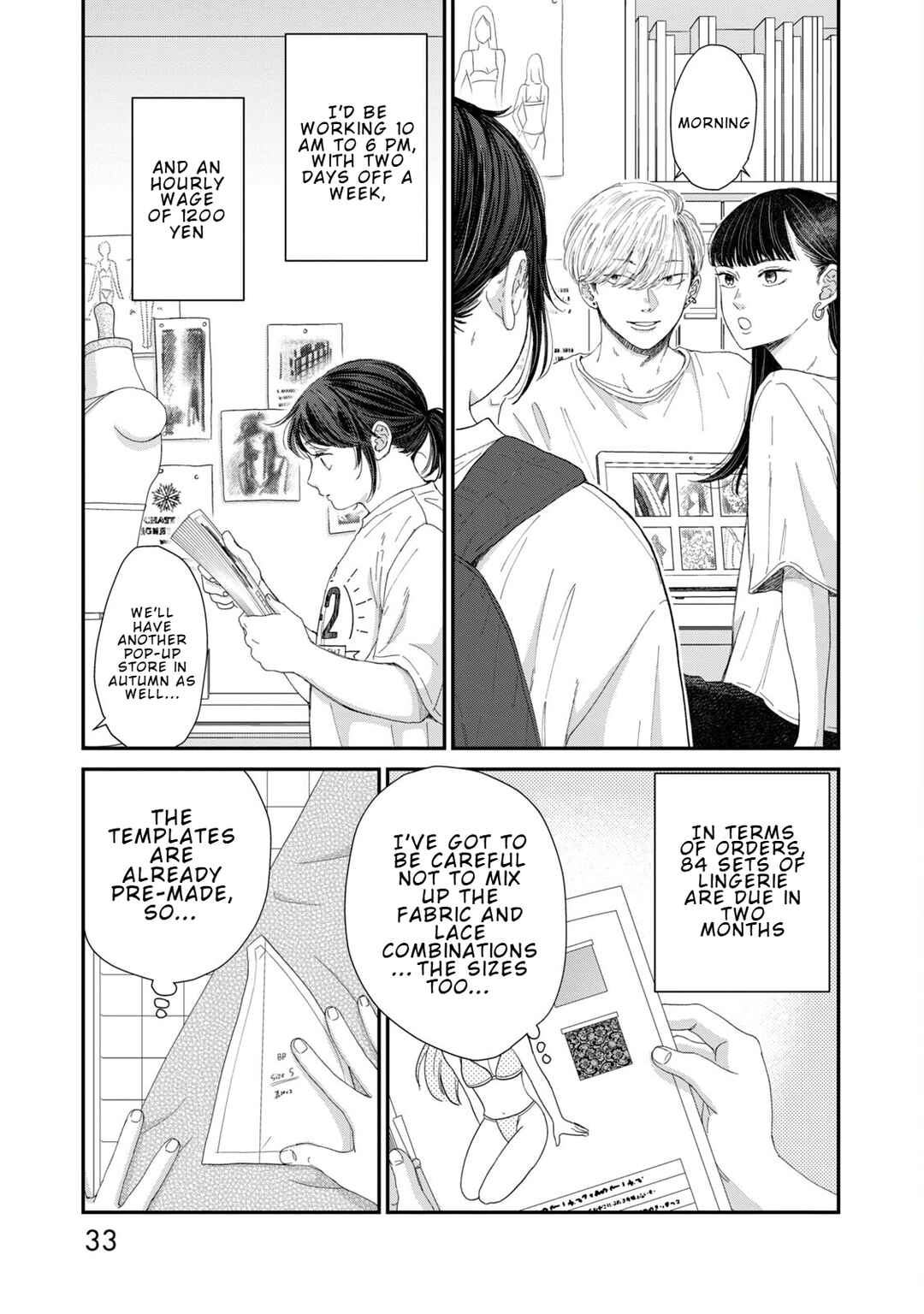 Page 33 Chapter 5 Koi wo suru Hi no Lingerie