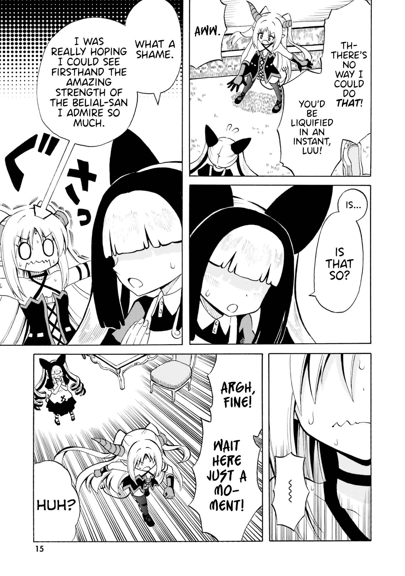 Page 16 Chapter 13 Belial-sama wa Shitennou no Naka demo xx