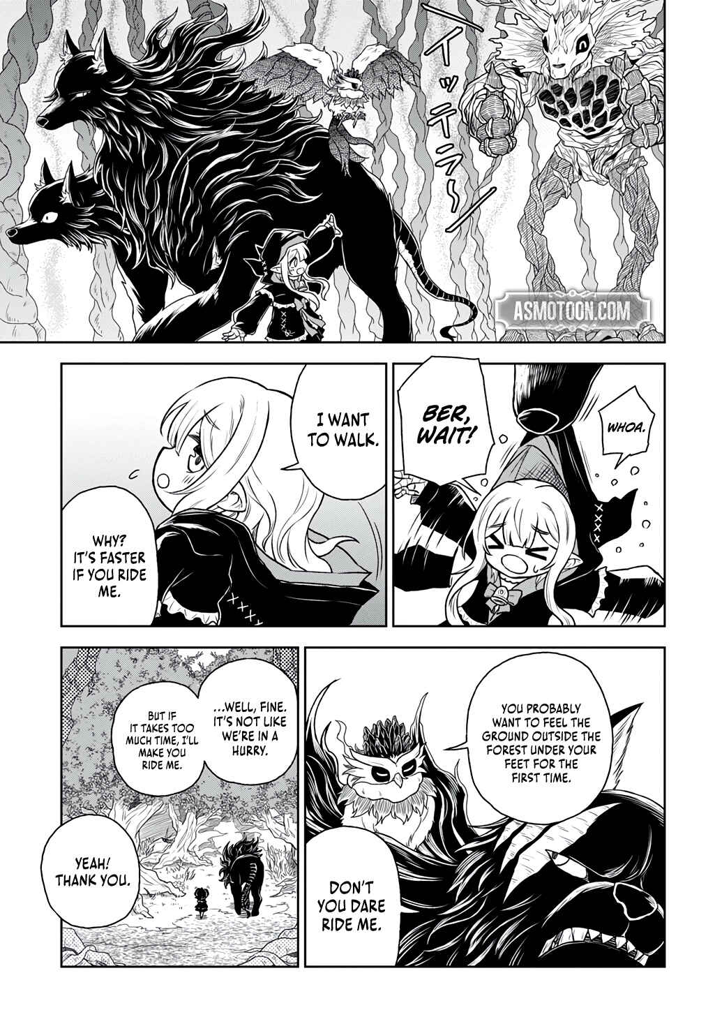Page 12 Chapter 3 Mamono no Mori no Shojo Nova