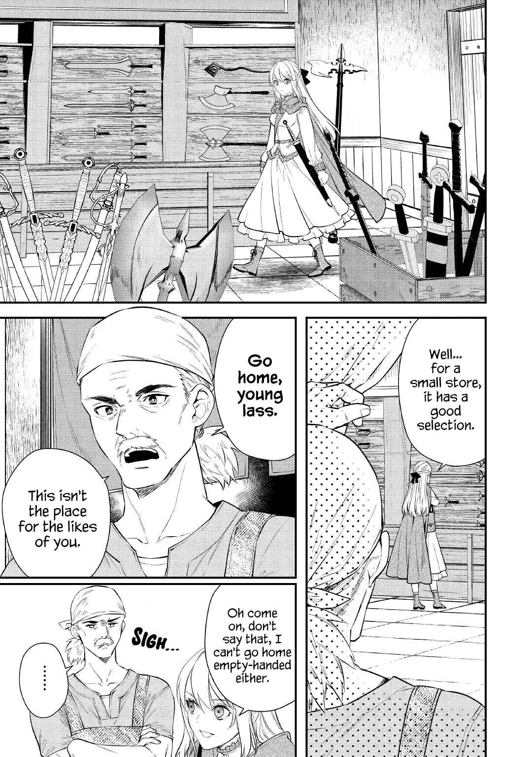Page 11 Chapter 3 Tensei Babaa wa Misugosenai!: Moto Akutoku Jotei no Nishuume Life