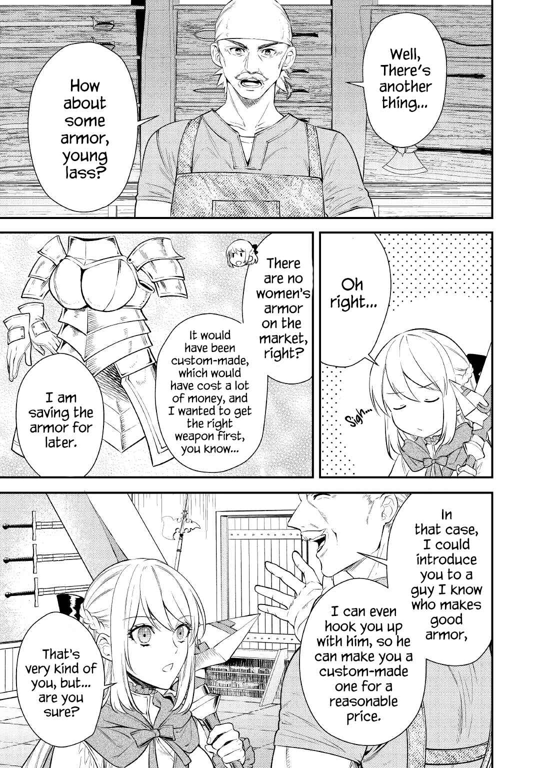 Page 23 Chapter 3 Tensei Babaa wa Misugosenai!: Moto Akutoku Jotei no Nishuume Life