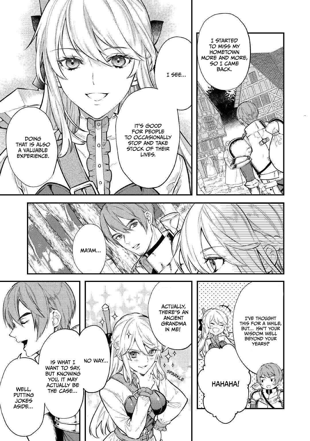 Page 4 Chapter 8 Tensei Babaa wa Misugosenai!: Moto Akutoku Jotei no Nishuume Life