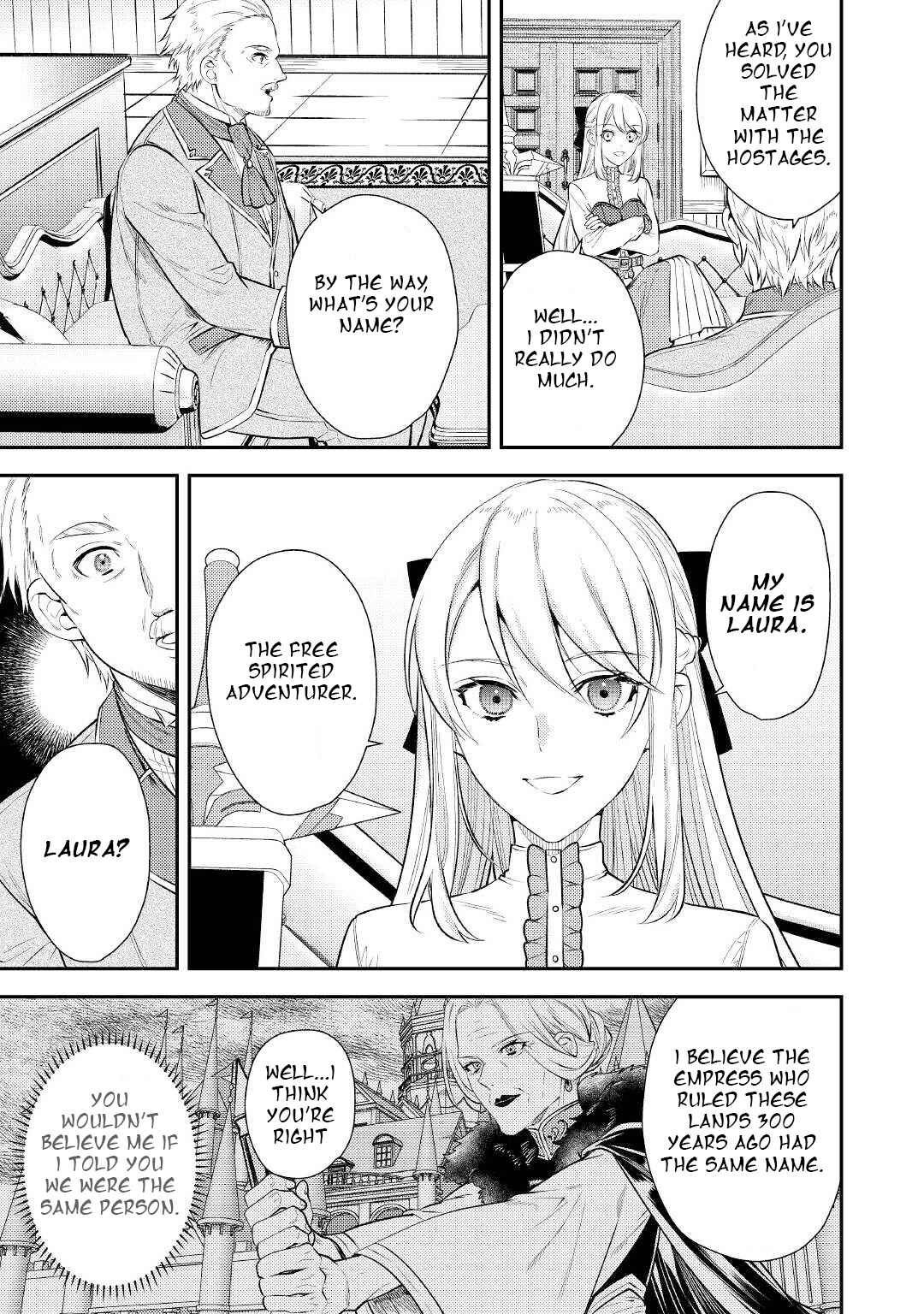 Page 21 Chapter 4 Tensei Babaa wa Misugosenai!: Moto Akutoku Jotei no Nishuume Life