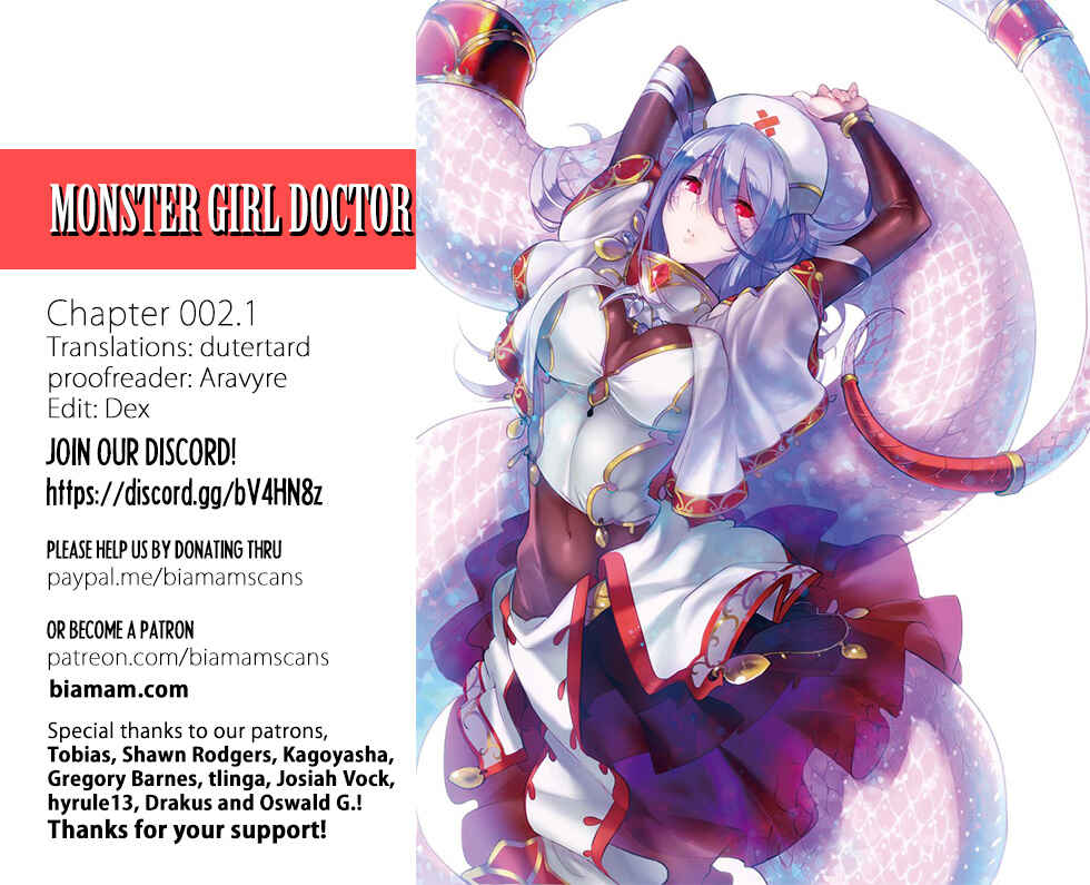 Page 1 Chapter 2.1 Monster Girl Doctor