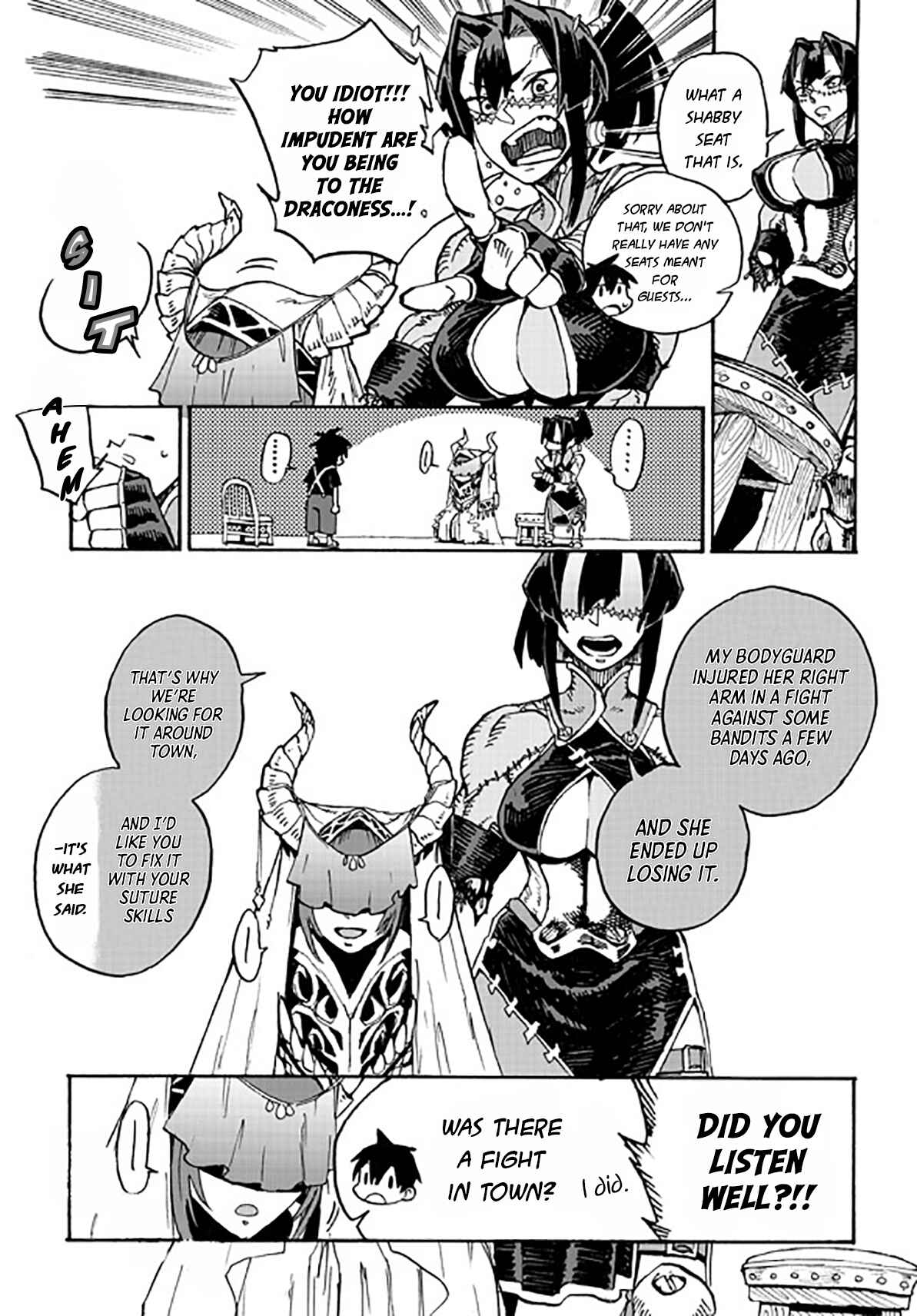 Page 12 Chapter 3.1 Monster Girl Doctor