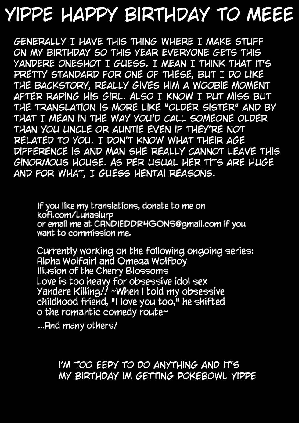 Page 35 Chapter Unknown_a879 Cant Escape from the Mad Love of a Yandere Junior