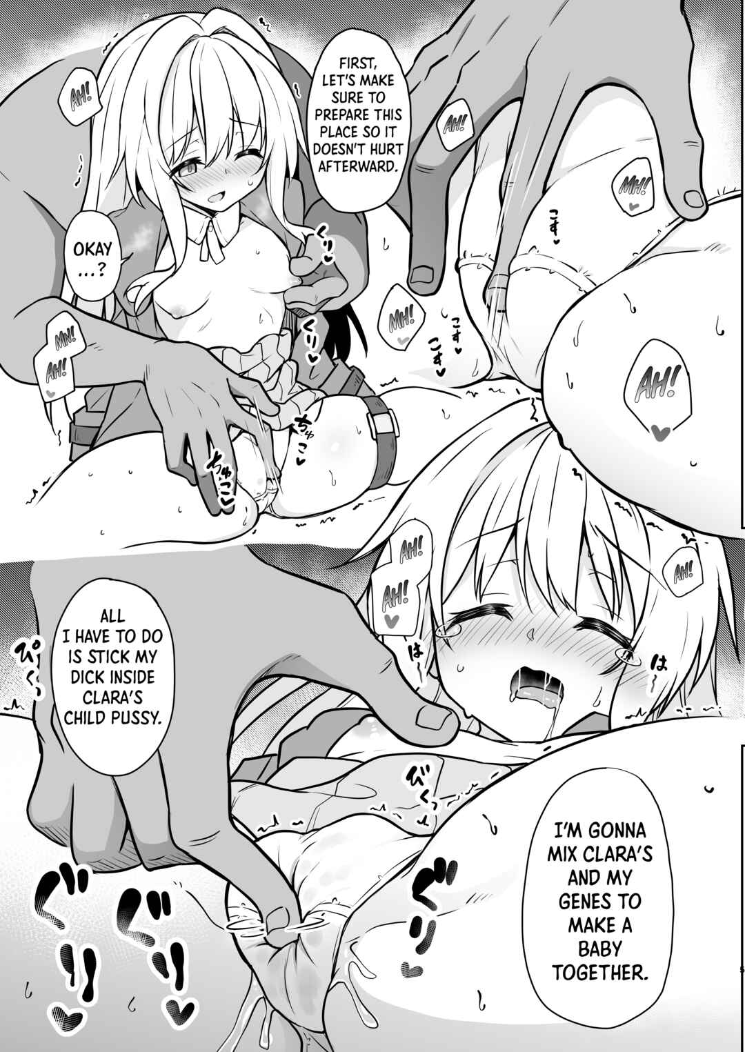 Page 4 Chapter Unknown_8f21 Honkai: Star Rail - Hypnotizing Clara to Breed for Life (Doujinshi)