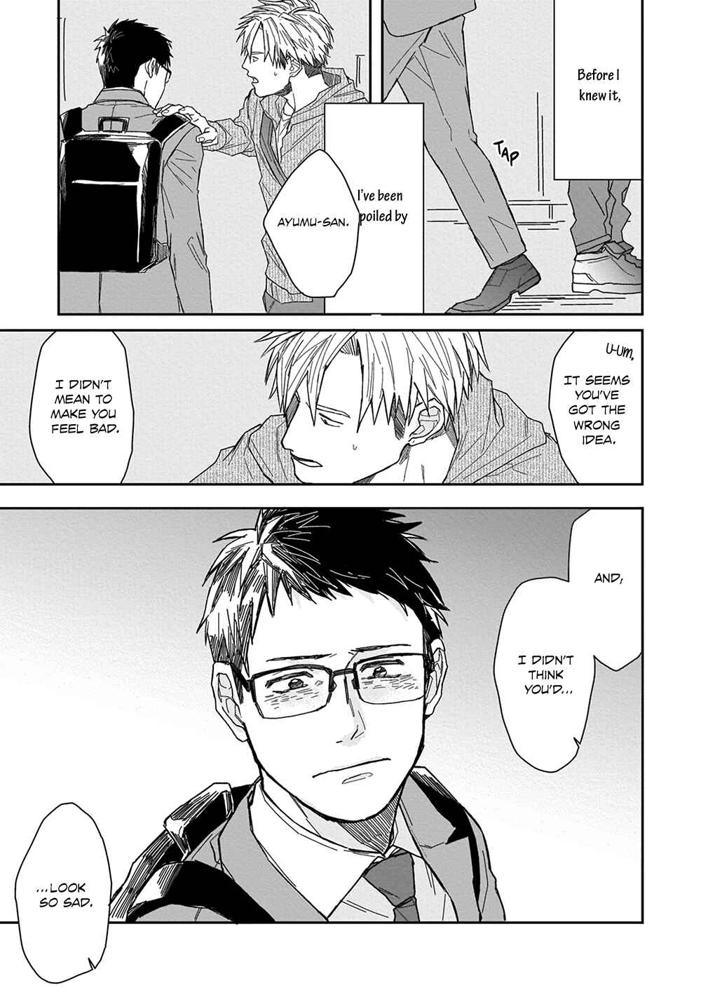 Page 47 Chapter 4 Sonokoi, Jihanki de Kaemasuka?