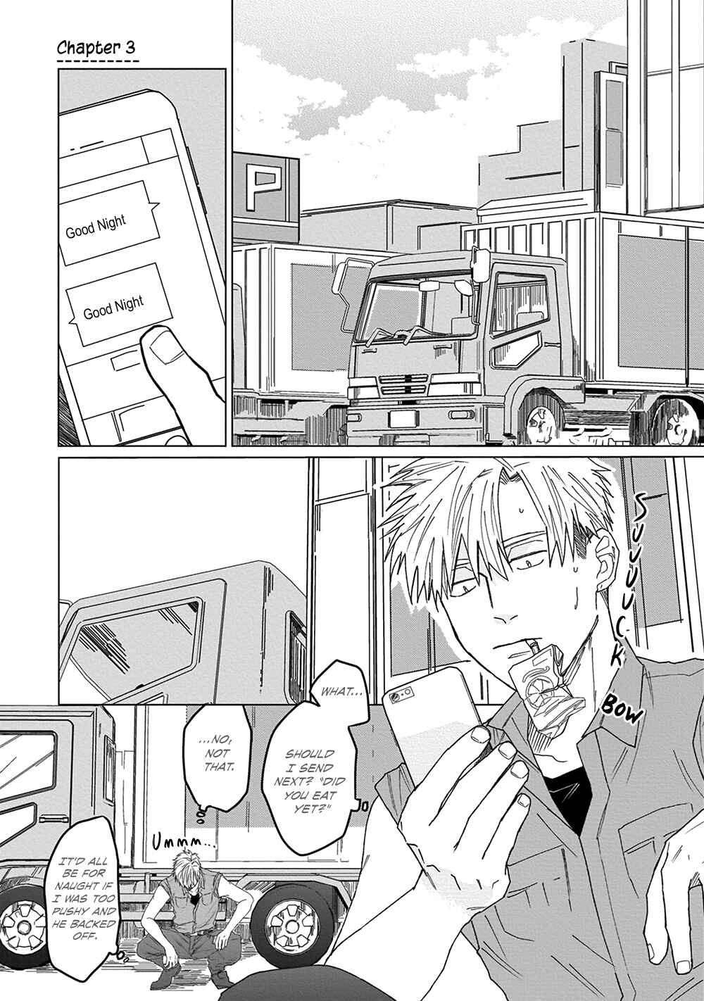 Page 1 Chapter 3 Sonokoi, Jihanki de Kaemasuka?