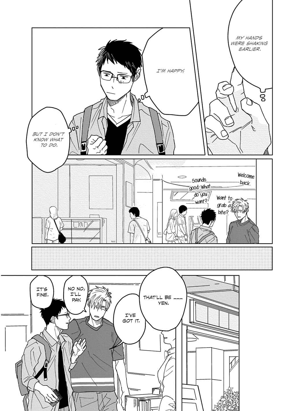 Page 16 Chapter 3 Sonokoi, Jihanki de Kaemasuka?
