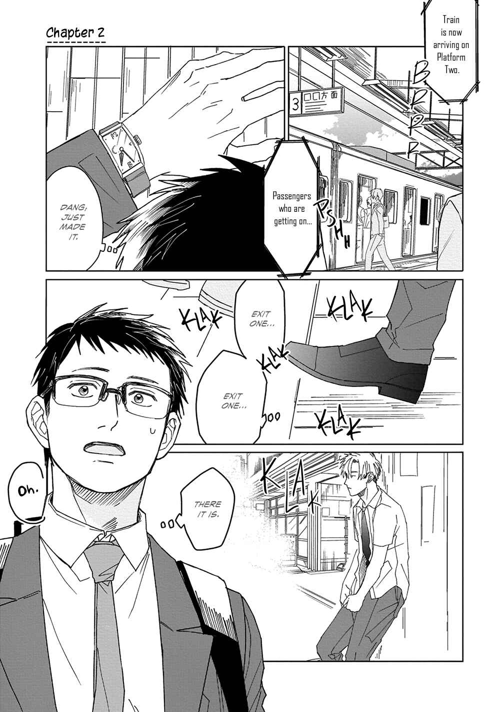Page 1 Chapter 2 Sonokoi, Jihanki de Kaemasuka?