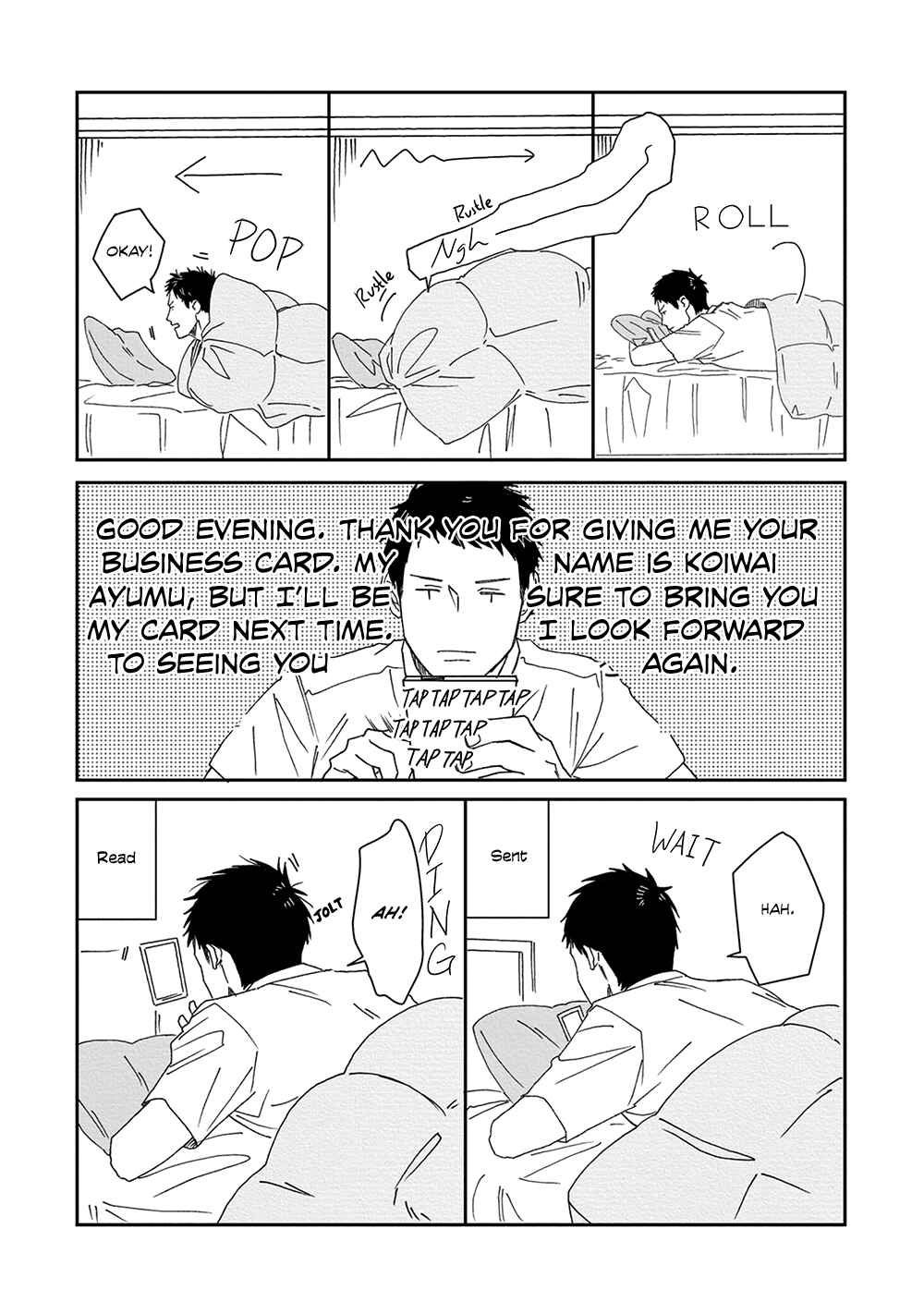 Page 19 Chapter 1 Sonokoi, Jihanki de Kaemasuka?